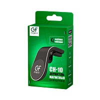 Держатель автомобильный GFPower CH-10 в воздуховод магнит черный (1/300)