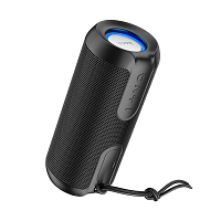 Портативная колонка HOCO BS48 bluetooth 5.1 FM/TF/USB/AUX черный (1/40)