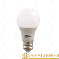 Лампа светодиодная Старт E27 7W 3000К 220-240V шар Eco матовая (1/10/100)