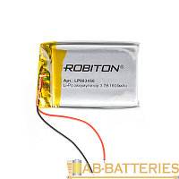 Аккумулятор ROBITON LP883450 3.7В 1600мАч PK1 (1/10/250)