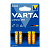Батарейка Varta LONGLIFE LR03 AAA BL4 Alkaline 1.5V (4103) (4/96)