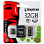 Карта памяти microSD Kingston Mobile 32GB Class10 10 МБ/сек с адаптером