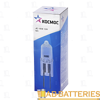 Лампа галогенная Космос G4 10W 3000К 12V капсула прозрачная (1/100/1000)
