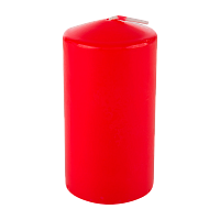 Свечи интерьерные Волшебная страна Deco 1шт. красный (1/12)
