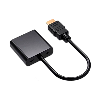 Переходник ENERGY POWER HDMI (m)-VGA (f) пластик (1/300) 