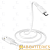 Кабель Borofone BX47 USB (m)-microUSB (m) 1.0м 2.4A ПВХ белый (1/360)