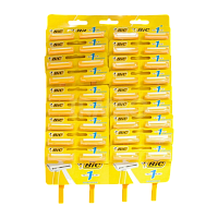 Бритва одноразовая BIC "БИК 1 Sensitive" 1 лезвие 36шт. на карте (36/144) 