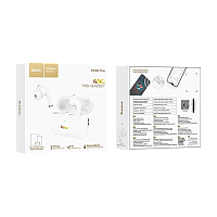 Наушники внутриканальные HOCO EW56 Plus bluetooth 5.3 с микр. белый (1/20/200) 