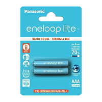 Аккумулятор предзаряженный RTU Panasonic HR03 AAA BL4 NI-MH eneloop lite 550mAh (4/48/576) 