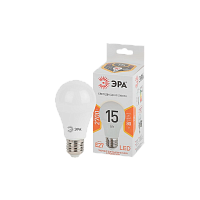 Лампа светодиодная ЭРА A60 E27 15W 2700К 170-265V груша (1/10/100)