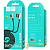 Кабель HOCO U42 USB (m)-Lightning (m) 1.2м 2.4A ткань черный (1/24/240)