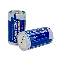 Батарейка ROBITON PLUS R-R20-SR2 R20 SR2 в упак 12 шт (12/288)