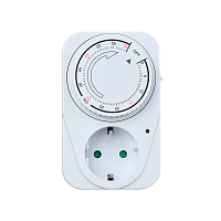 Таймер механический GoPower Timix 08 16A 3600W 1ч/1мин (1/12/48)