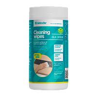 Влажные салфетки Defender CLN30300 Optima 100шт. для оргтехники туба (1/12)