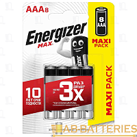Батарейка Energizer MAX LR03 AAA BL8 Alkaline 1.5V (8/96)