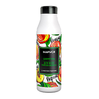 Маруся шампунь д\всех тип.волос с маслом персика 400 мл.--9