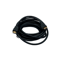 Кабель ENERGY POWER HDMI (m)-HDMI (m) 5.0м резина черный в пакете (1/60)