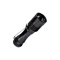 Фонарь универсальный Космос 105B 1W LED от батареек IP54 3 режима+ZOOM черный (1/72/144)