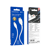 Кабель Borofone BX19 USB (m)-Type-C (m) 1м 3.0A ПВХ белый (1/648)