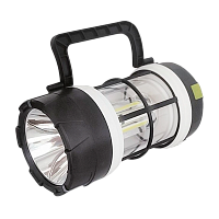 Фонарь туристический Ultraflash LED38102 LED+3COB от аккумулятора 5 реж.+power bank черный (1/6/18)