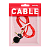 Кабель AUX Smartbuy Jack 3.5mm (m)-Jack 3.5mm (m) 1.0м угловой красный