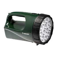 Фонарь туристический Космос 9199 4W 12LED от аккумулятора зеленый (1/10)