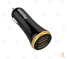 Автомобильное З/У Smartbuy SBP-2025 Turbo 2USB 2.1A черный