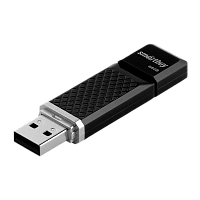 Флеш-накопитель Smartbuy Quartz 64GB USB2.0 пластик черный 