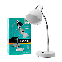 Светильник настольный Camelion KD-359 40W 230V E27 на основании 1.6м белый (1/12)