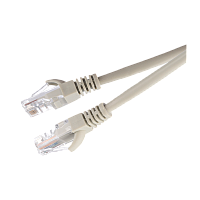 Патч-корд GoPower RJ-45 (m)-RJ-45 (m) 2м кат.5е ПВХ 26AWG CCA Premium Zip-Lock c подвесом (1/125)
