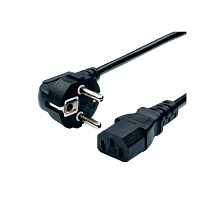 Кабель питания Atcom AT10118 евровилка-C14 (f) 1.8м ПВХ черный (1/10/100)