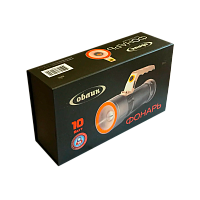 Фонарь универсальный Облик 8221 10W 1LED от аккумулятора серебряный