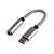 Переходник AUX GoPower Jack 3.5mm (f)-Type-C (m) 0.1м ПВХ с ЦАП белый (1/250)