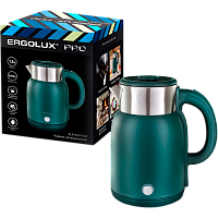 Электрочайник Ergolux ELX-KS13-C05 2000W 1.6л зеленый (1/12) 