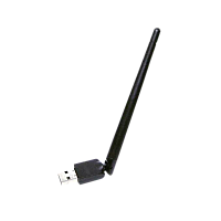 Wi-Fi адаптер Selenga 2.4 ГГц 150Мбит USB 802.11 с антенной черный (1/1600) 