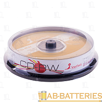 Диск CD-RW SmartTrack CB-10 700MB 4-12x 10шт. cake box (10/200) 