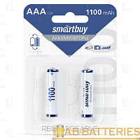 Аккумулятор бытовой Smartbuy HR03 AAA BL2 NI-MH 1100mAh (2/24/240)