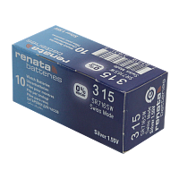 Батарейка Renata 315 (SR716SW) BL10 Silver Oxide 1.55V (10/100)
