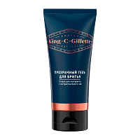 Гель для бритья Gillette King C. с экстрактом белого чая 150мл (1/6)