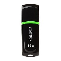 Флеш-накопитель Smartbuy Paean 16GB USB2.0 пластик черный