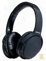 Наушники полноразмерные Smartbuy CYCLONE bluetooth 5.0 с микр. 2 сложения черный (1/20)