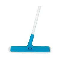 Швабра для пола Рыжий кот 120см телескопическая с насадкой из микрофибры MopM1 (1/12)