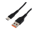 *Кабель GoPower GP06T USB (m)-Type-C (m) 1.0м 2.4A ПВХ черный (1/200/800) 