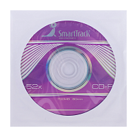 Диск CD-R SmartTrack 700MB 52x в конверте (1/200)