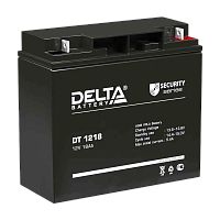 Аккумулятор свинцово-кислотный Delta DT 1218 12V 18Ah (1/2) 
