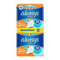 Прокладки женские гигиенические Always Ultra Normal 20шт. (1/16)