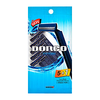 Бритва одноразовая DORCO "TWIN BLADE FIXED" 2 лезвия 5+1шт. (1/24)