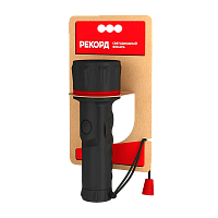 Фонарь универсальный Рекорд ММ-0207 7LED от батареек черный (1/6/60)