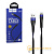 Кабель HOCO U39 USB (m)-microUSB (m) 1.2м 2.4A ткань синий (1/24/240)