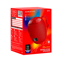 Портативная колонка Borofone BR6 bluetooth 5.0 microSD красный (1/60) 